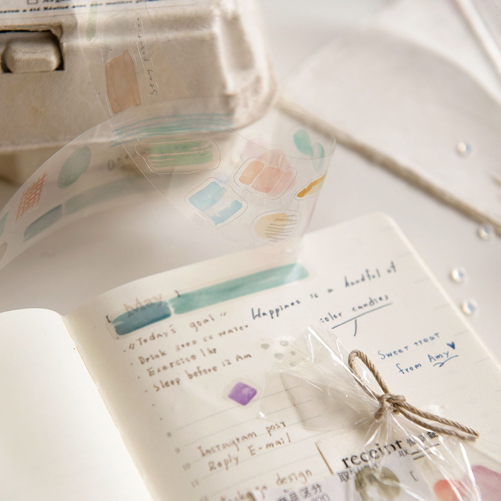 MU Film Kiss-Cut PET Stickers 05 - Color Of Life