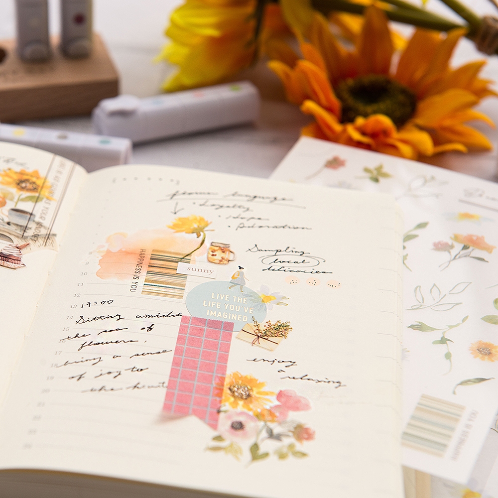 MU Print-On Transfer Stickers 247 - Summer Bees