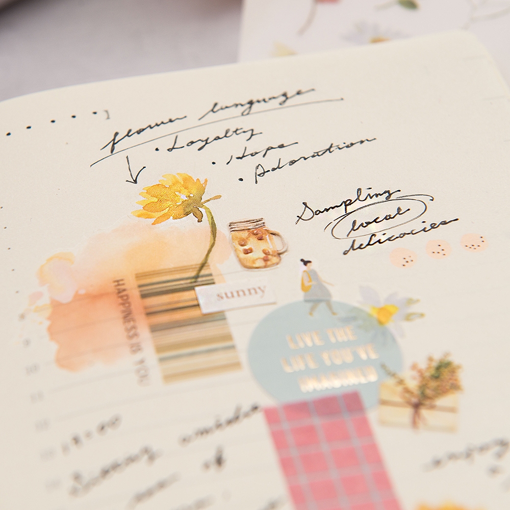 MU Print-On Transfer Stickers 247 - Summer Bees