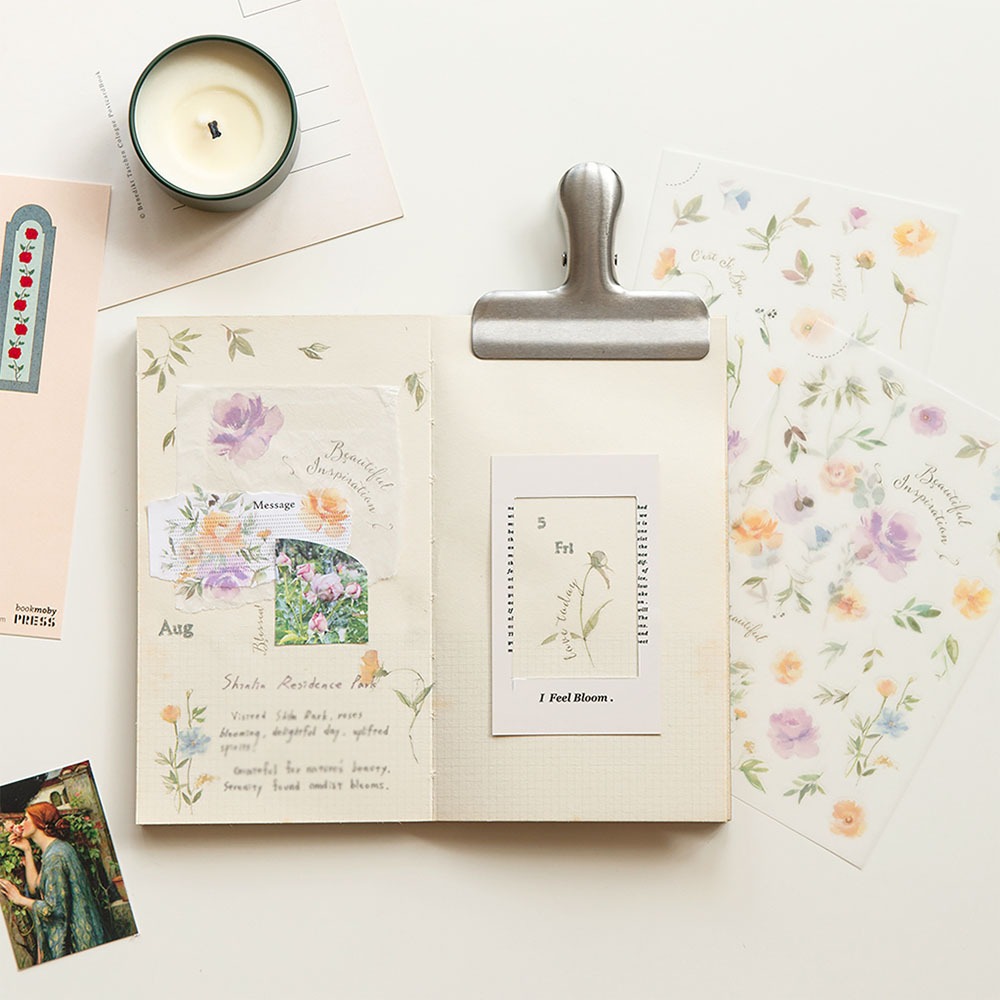 MU Print-On Transfer Stickers 249 - Bliss