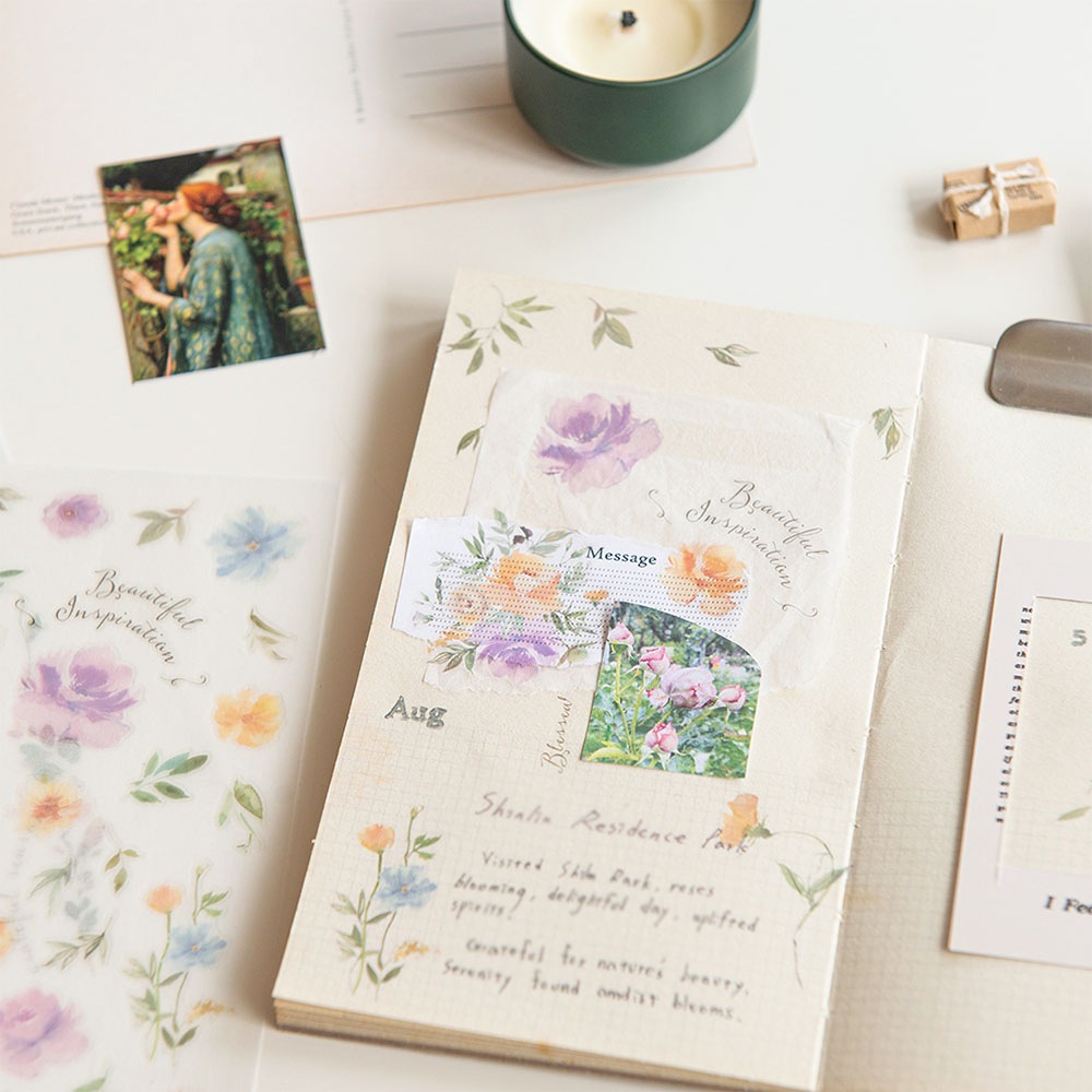 MU Print-On Transfer Stickers 249 - Bliss