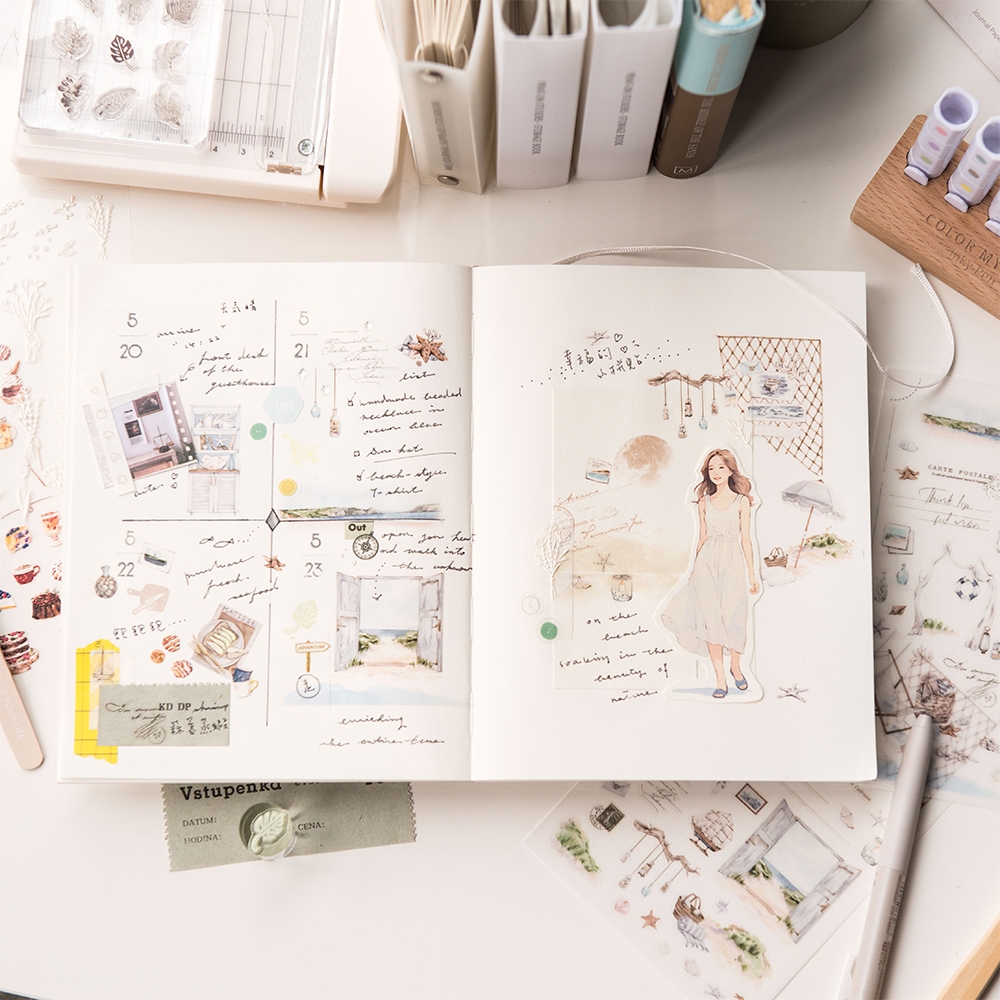 MU Print-On Transfer Stickers 252 - Beach Life