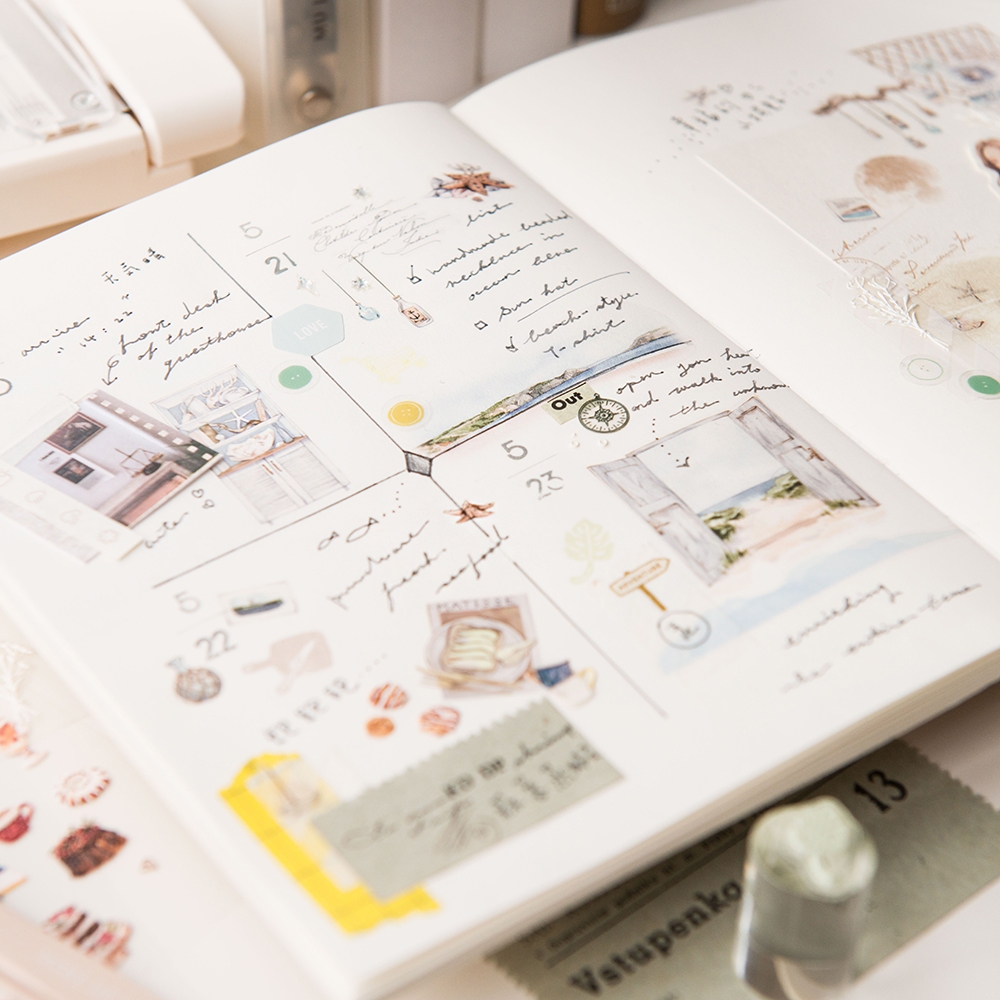 MU Print-On Transfer Stickers 252 - Beach Life