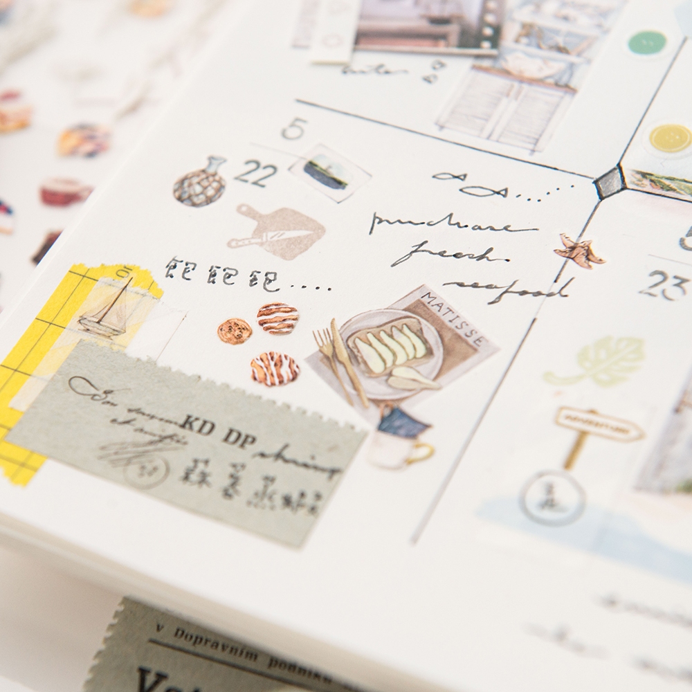 MU Print-On Transfer Stickers 252 - Beach Life