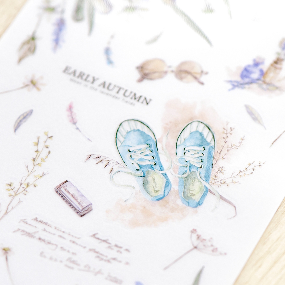 MU Print-On Transfer Stickers 253 - Early Autumn