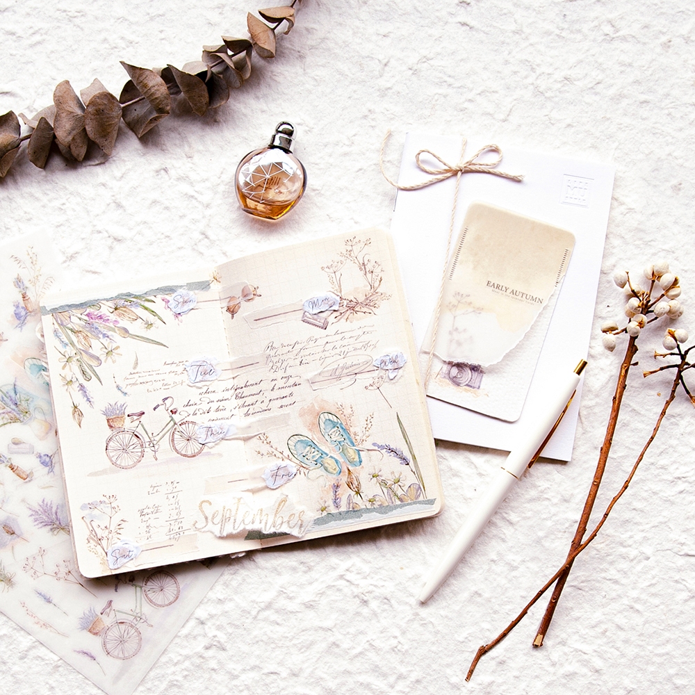 MU Print-On Transfer Stickers 253 - Early Autumn