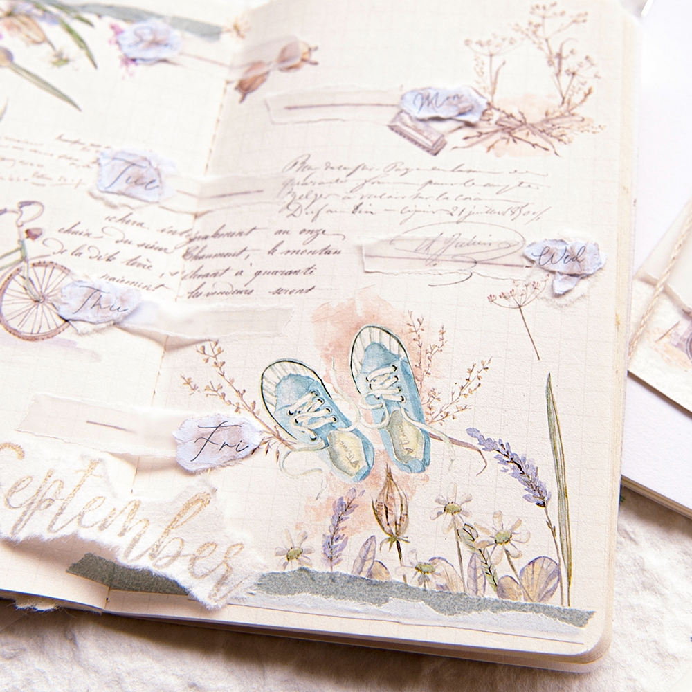 MU Print-On Transfer Stickers 253 - Early Autumn