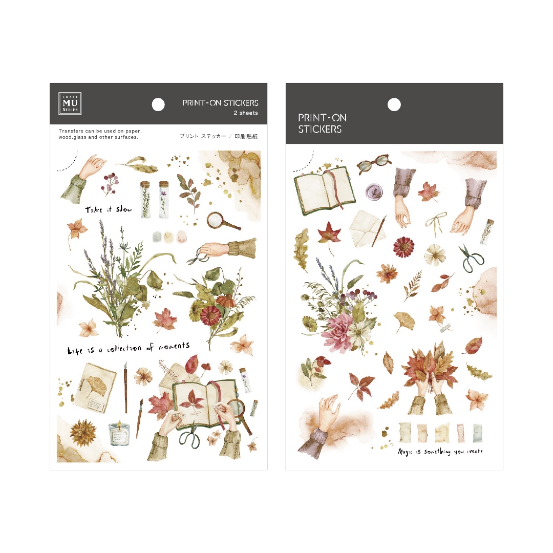 MU Print-On Transfer Stickers 254 - Collection Of Moments