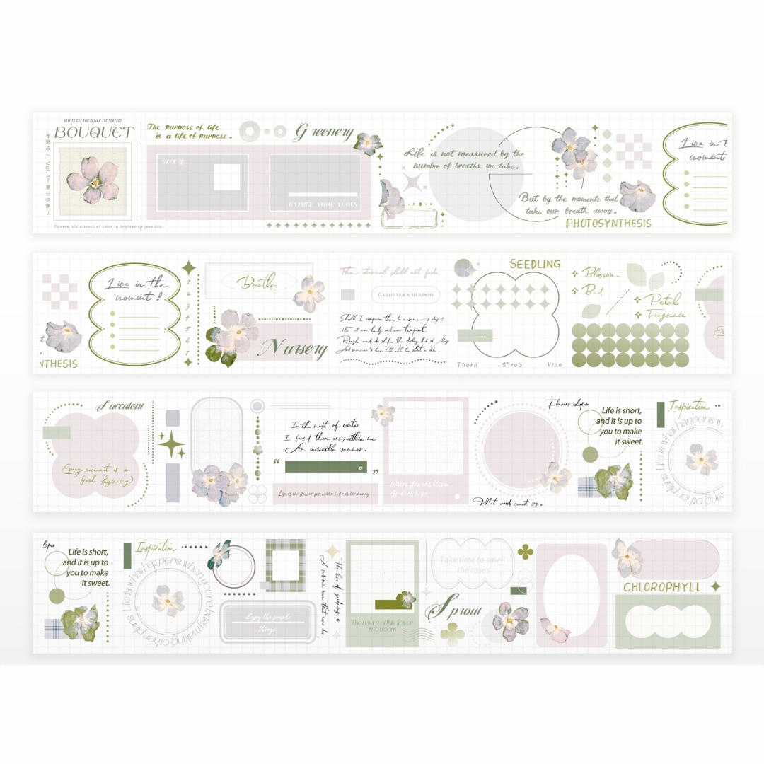 Freckles Tea Vol.4 - Clear PET Tape SET