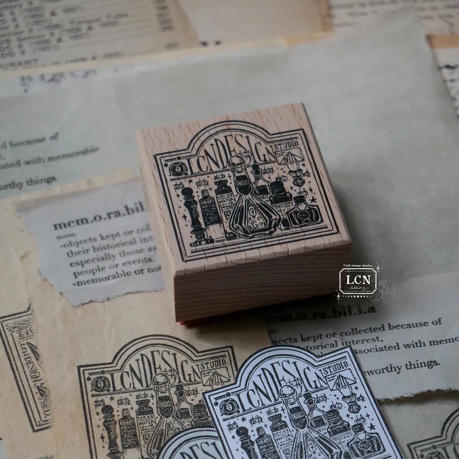 LCN Rubber Stamp Signboard - Ink