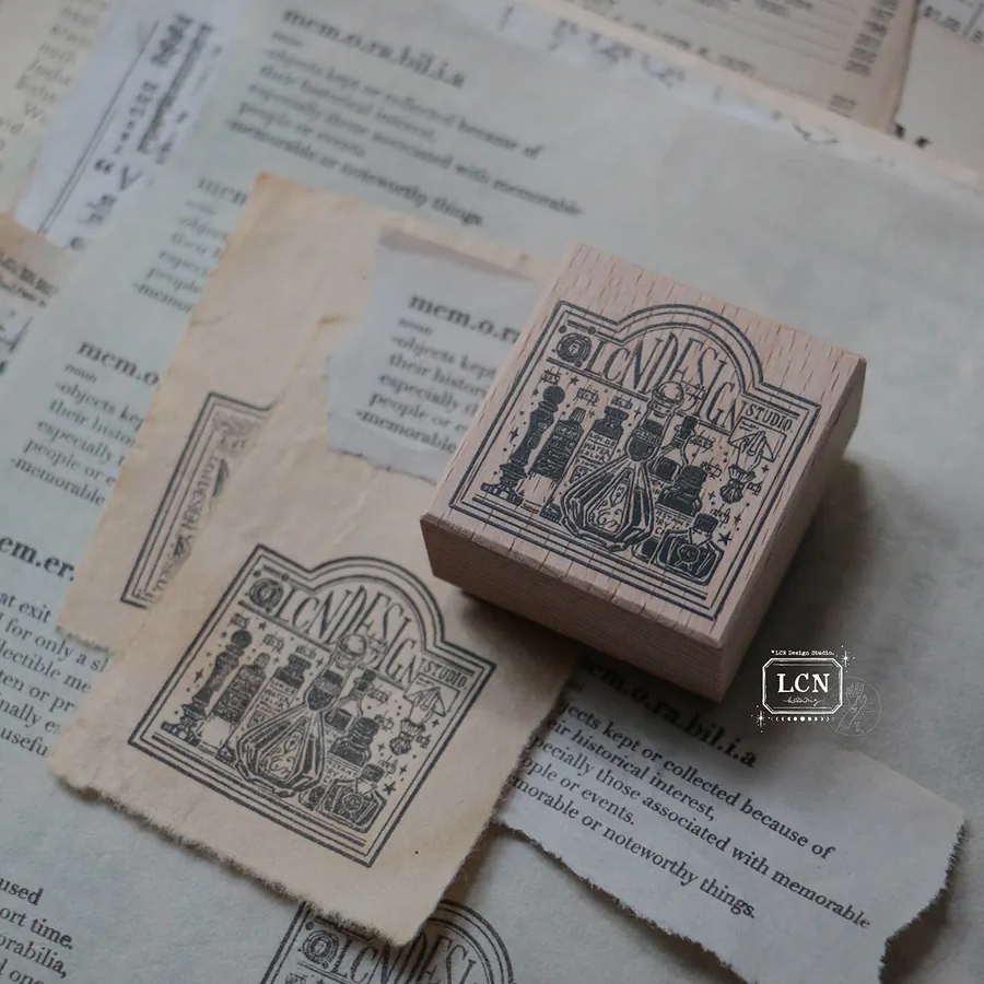 LCN Rubber Stamp Signboard - Ink