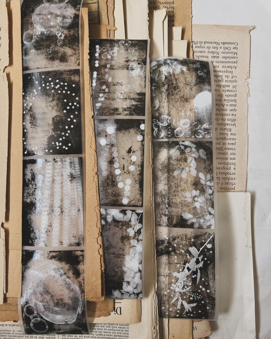 Plus Minus Matte PET Tape - Noir 06 Foliage