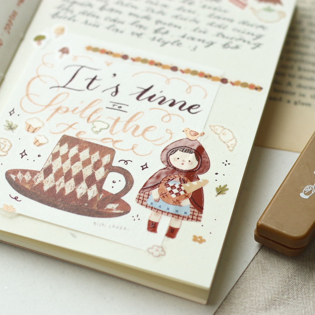 Teayou Palette Series Crystal Stickers - Outside