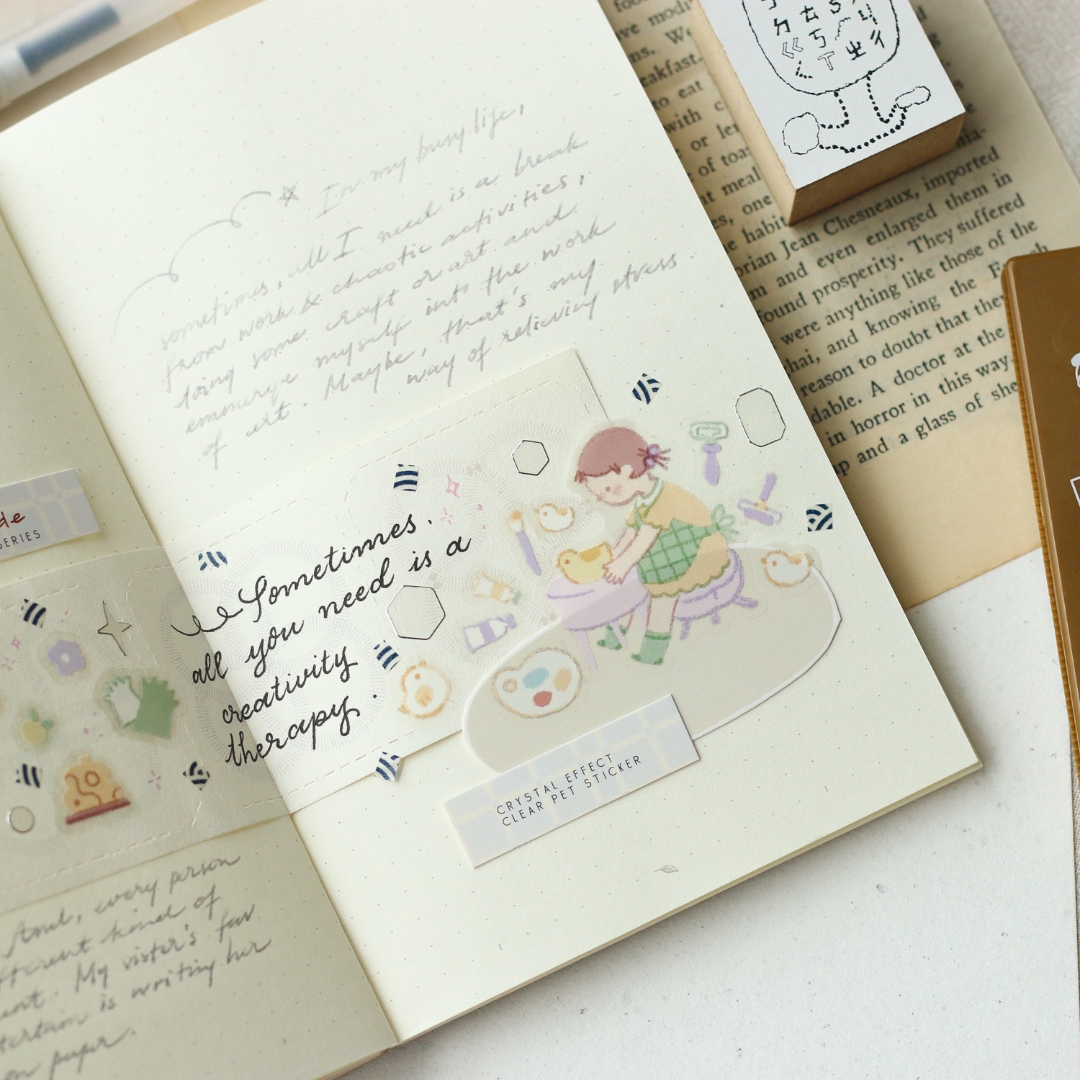 Teayou Palette Series Crystal Stickers - Outside