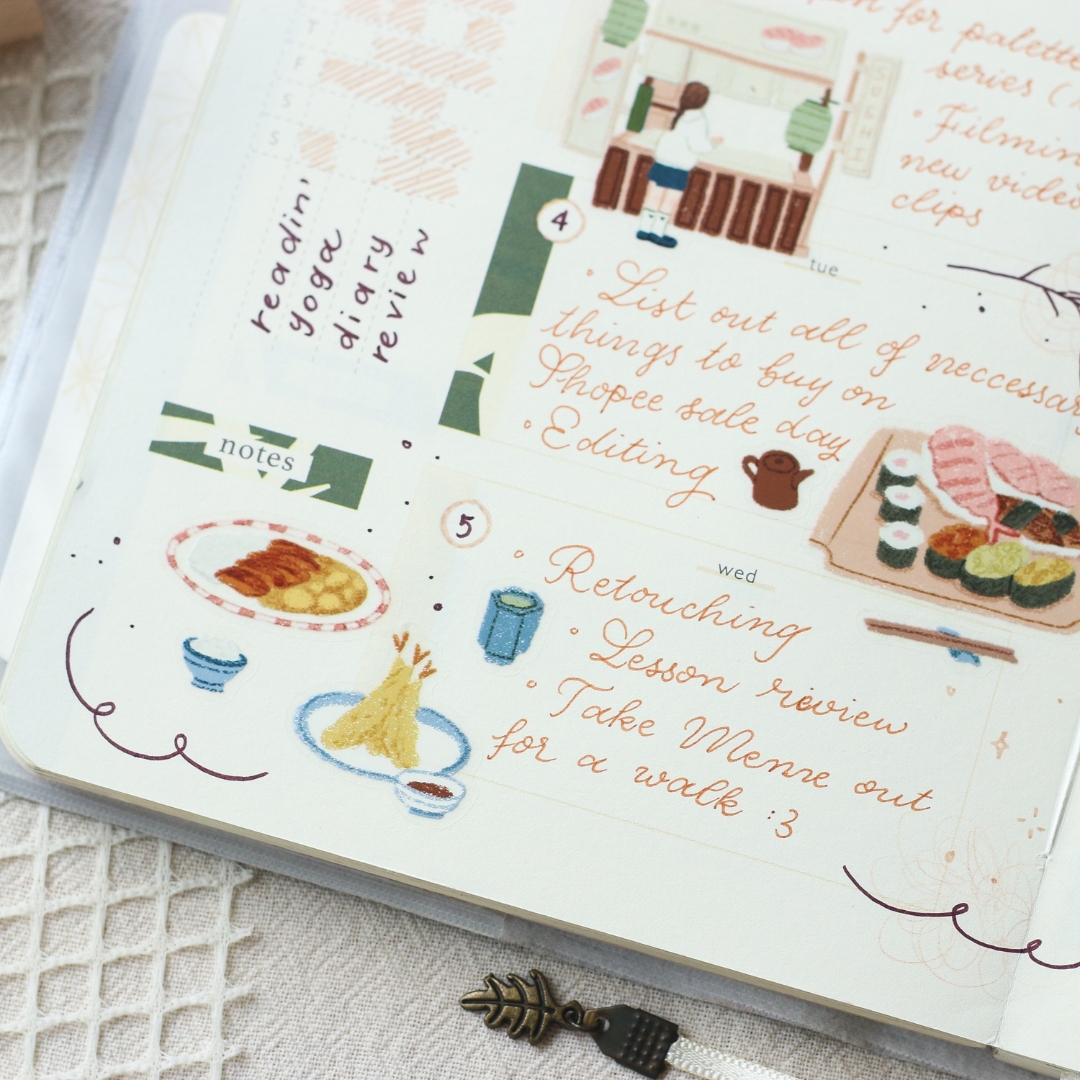 Teayou Kiss-Cut PET Tape - Palette No.2