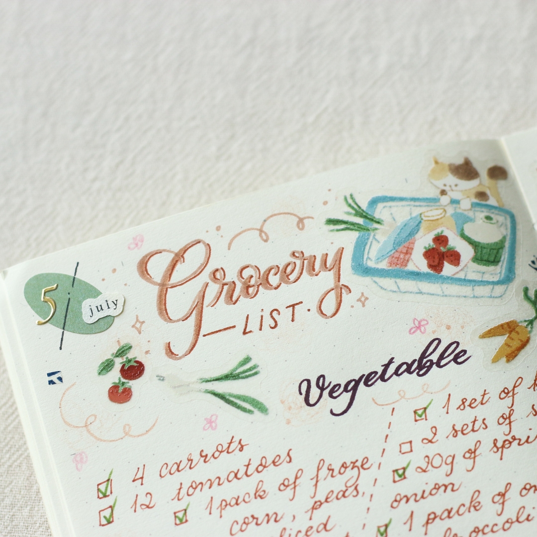 Teayou Kiss-Cut PET Tape - Palette No.2