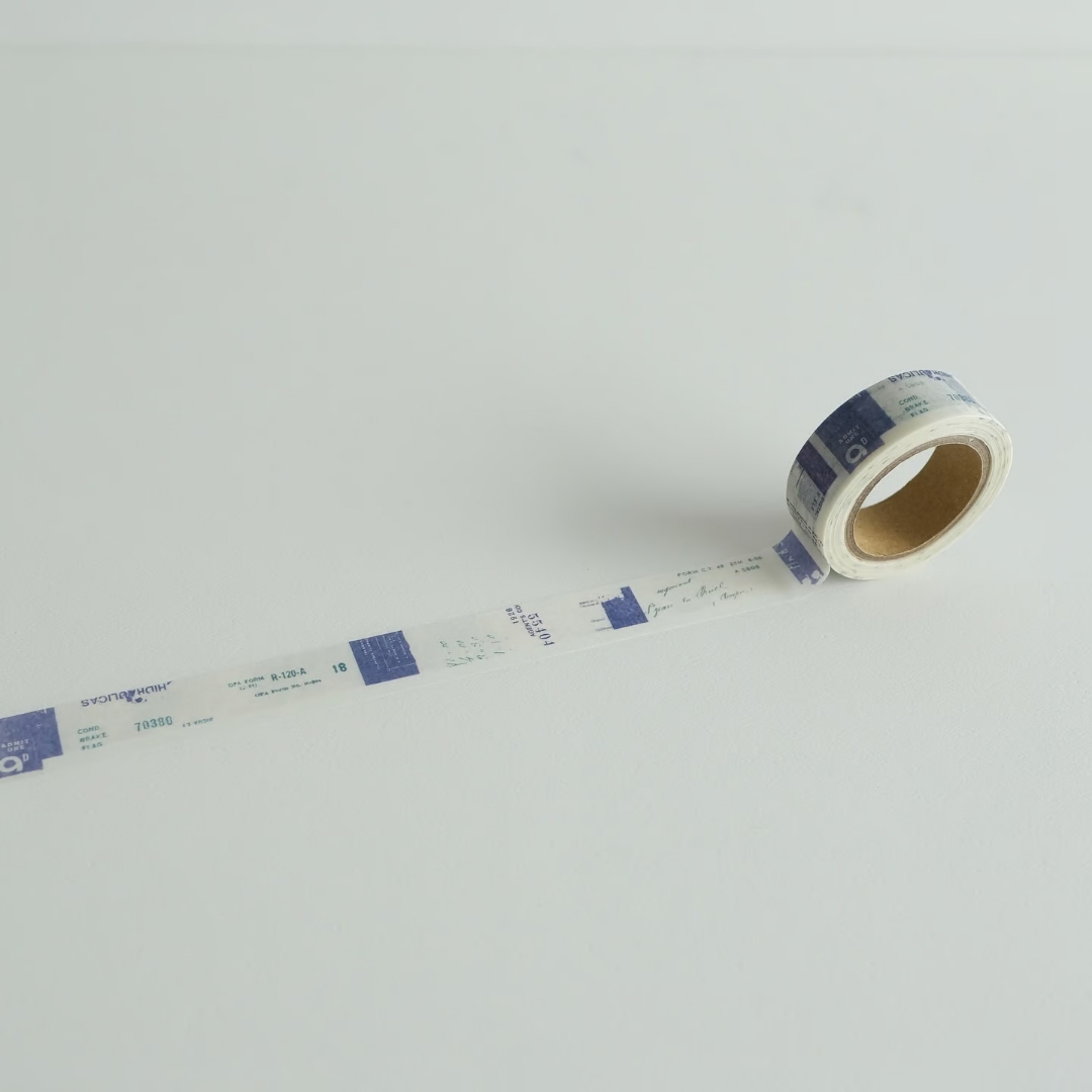 Yohaku Washi Tape Y153 - Schedule