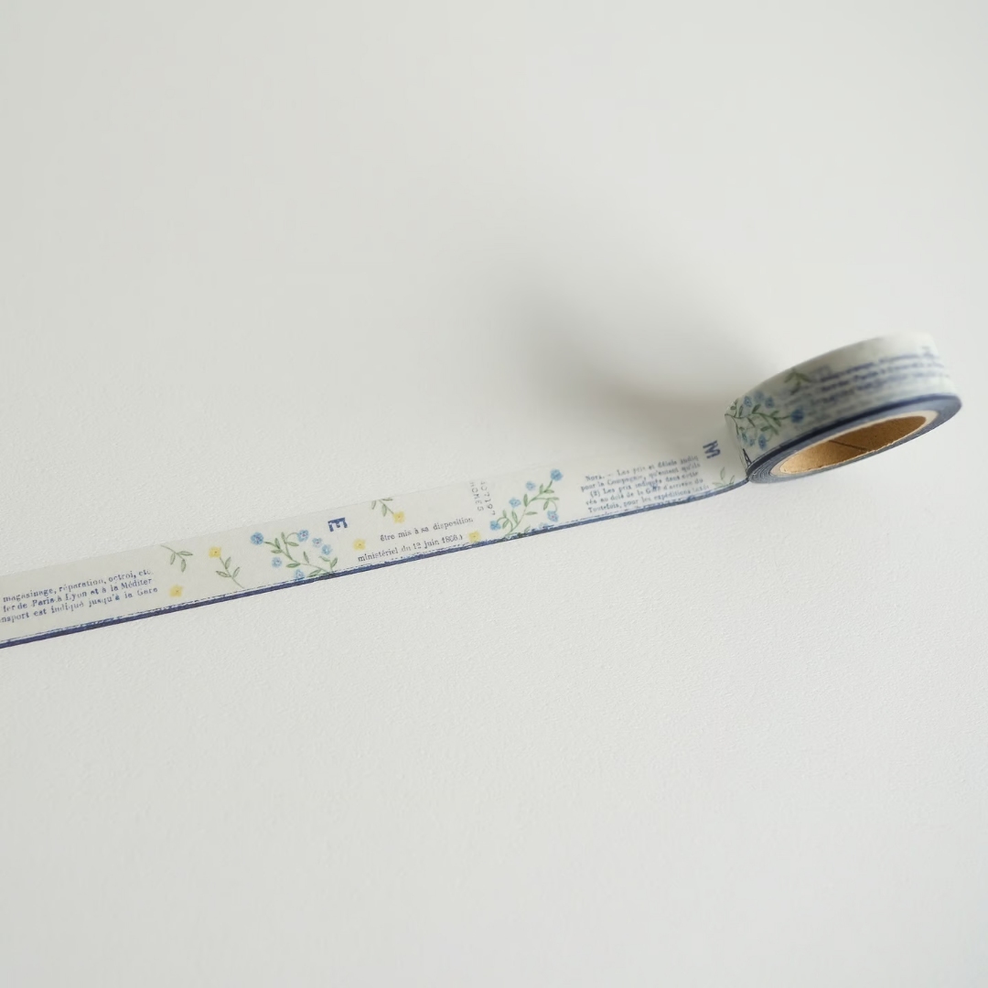Yohaku Washi Tape Y154 - Plant Encyclopedia