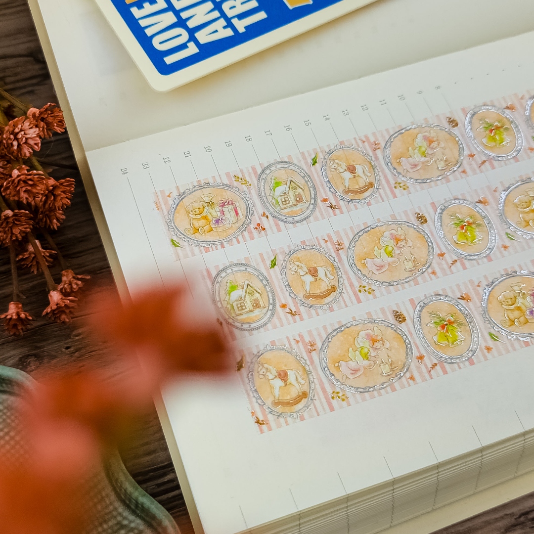 Saien Christmas Washi Tape - Picture Frame