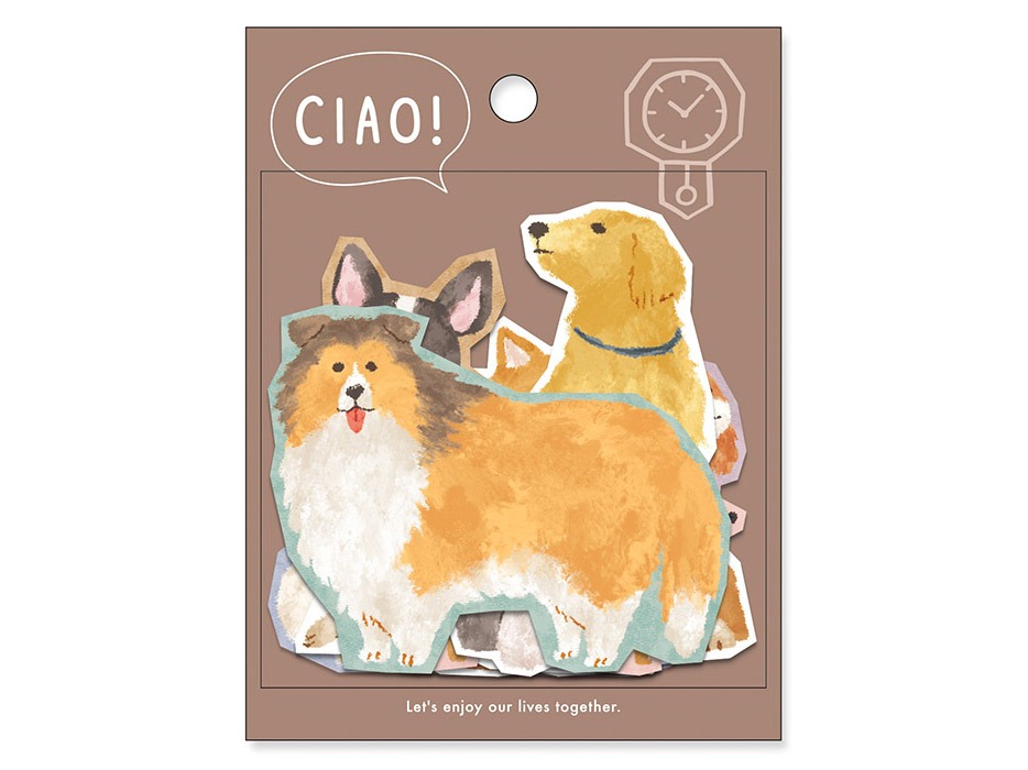 Mindwave Ciao Large Animal Stickers - Dog