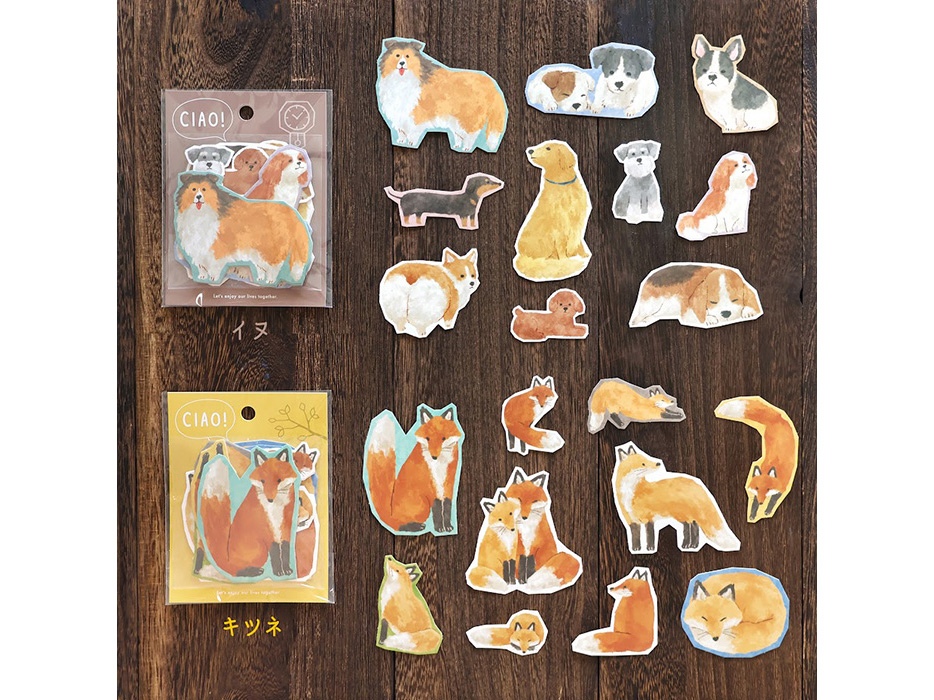 Mindwave Ciao Large Animal Stickers - Dog