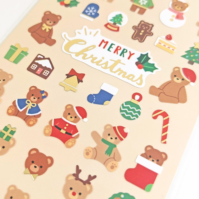 Mindwave Winter Stickers 82475 - Christmas Bear
