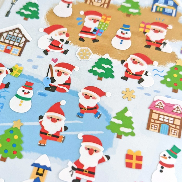 Mindwave Winter Stickers 82477 - Petit Santa Village