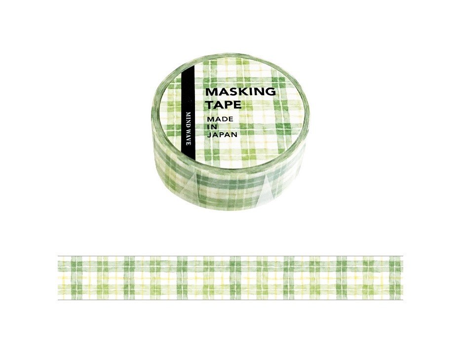 Pre-Order Mindwave Washi Tape - Check Pattern 11