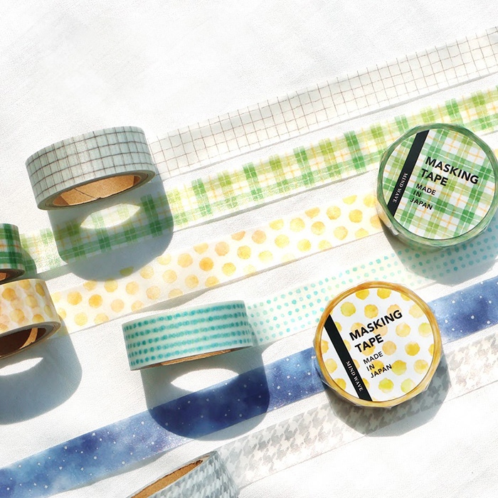 Pre-Order Mindwave Washi Tape - Check Pattern 11