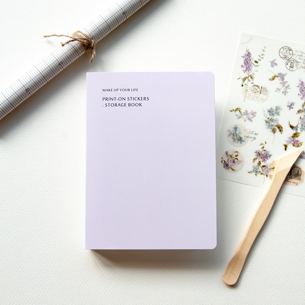 MU Sticker Storage Book - Light Purple