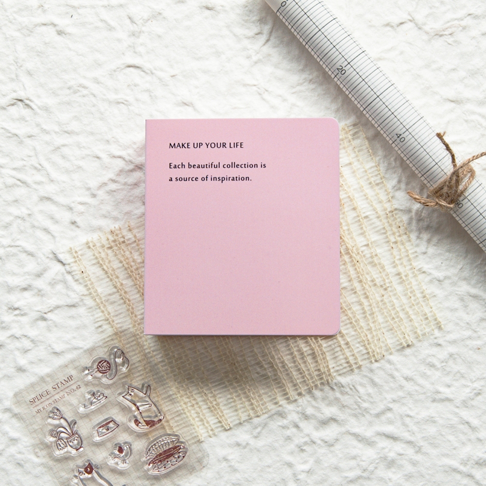 MU Stamp Ephemera Storage Book - Dusty Rose Pink
