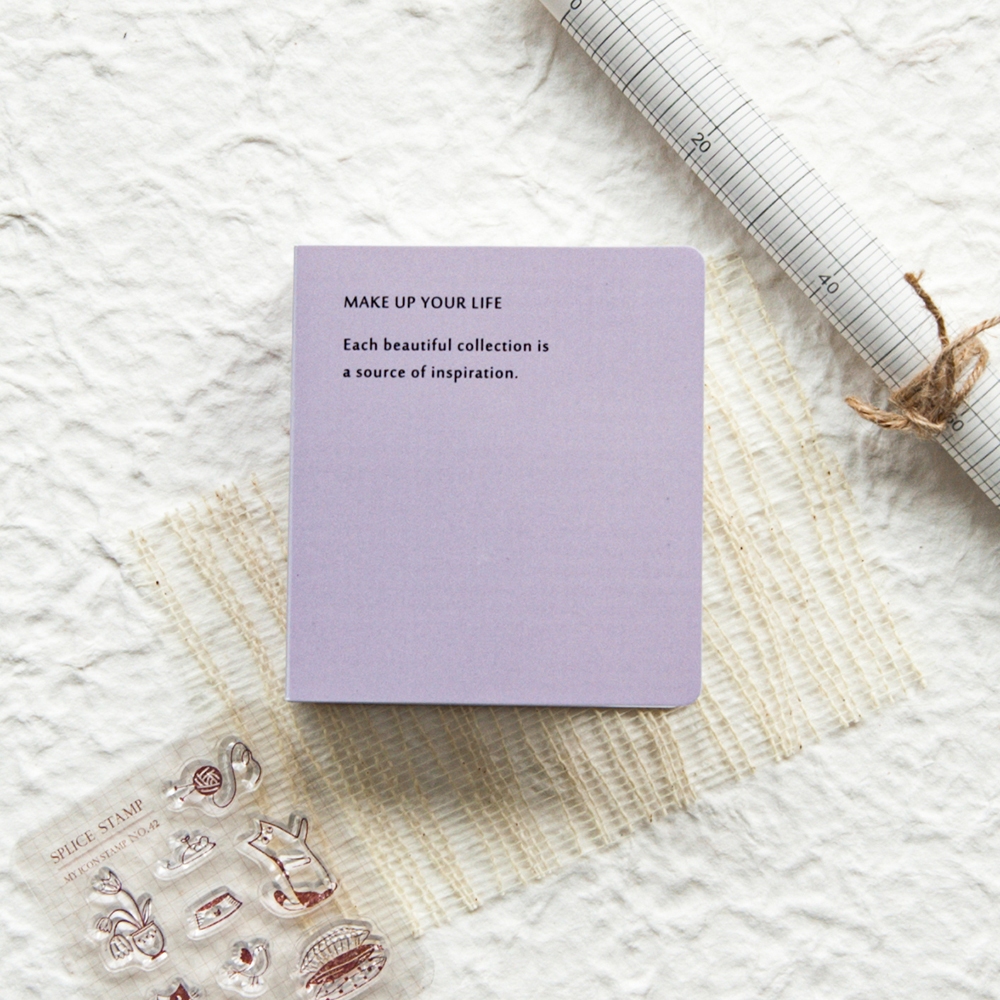 MU Stamp Ephemera Storage Book - Lavender Purple