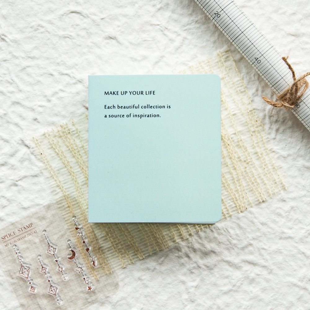 MU Stamp Ephemera Storage Book - Spring Green