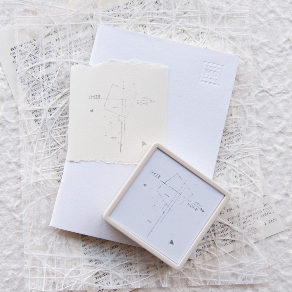 MU Self Inking Stamp Collage No.3 - Line Lead