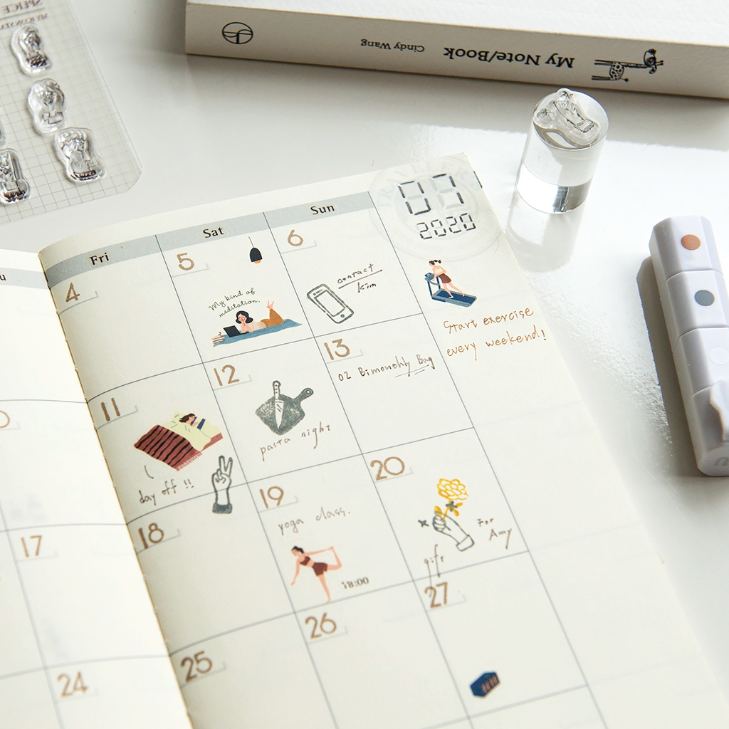 MU Clear Stamp Set Icon 2032