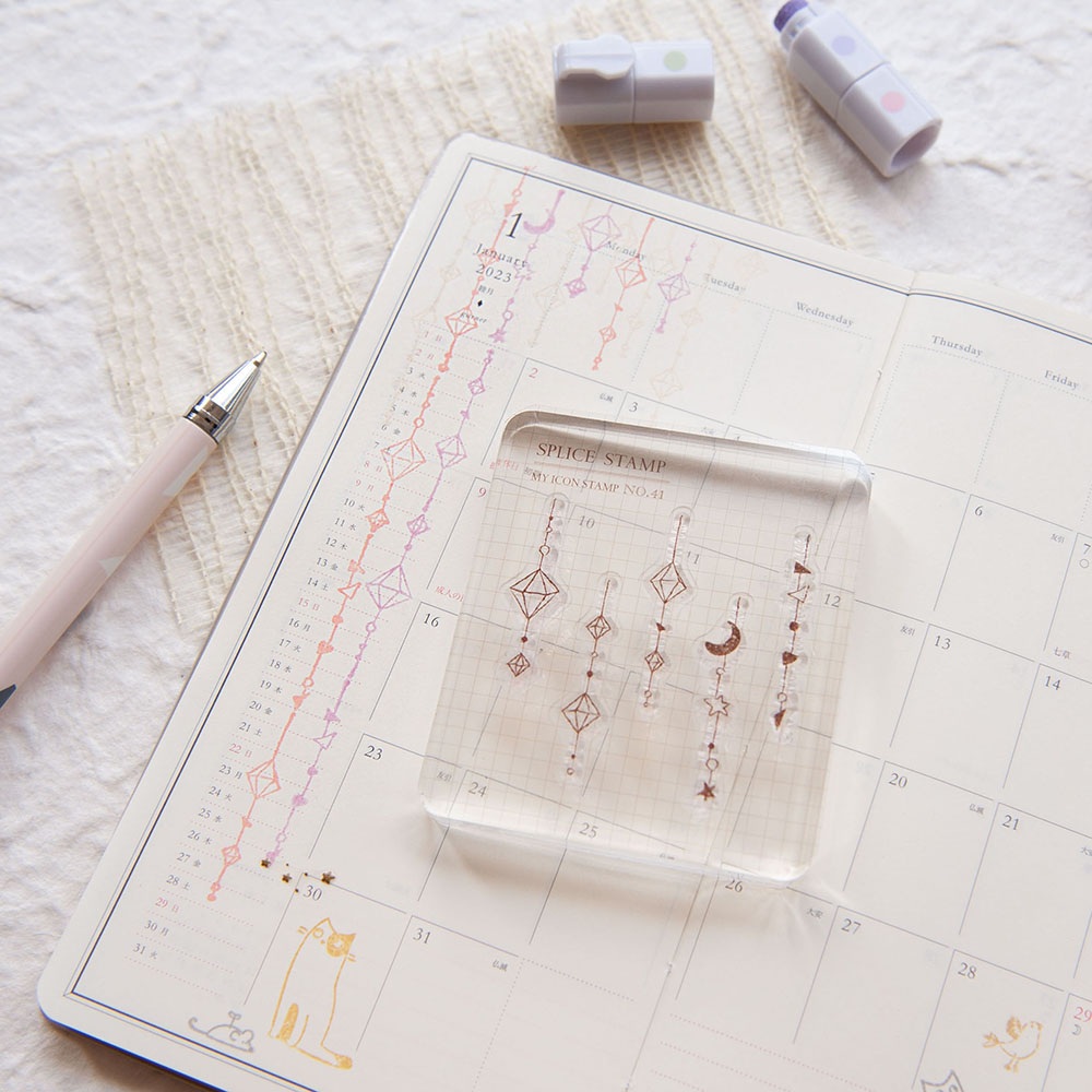 MU Clear Stamp Set Icon 2041