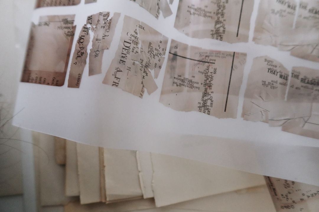 Plus Minus Matte PET Tape - Words