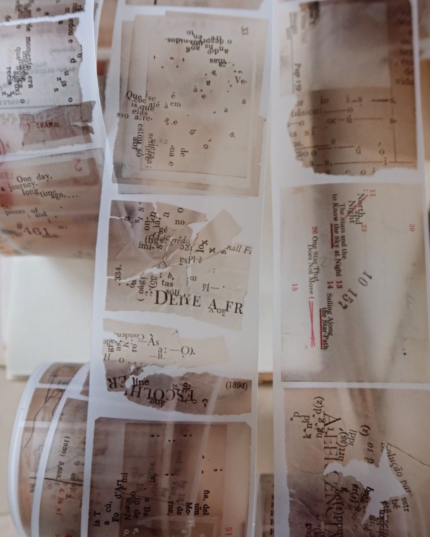 Plus Minus Matte PET Tape - Words