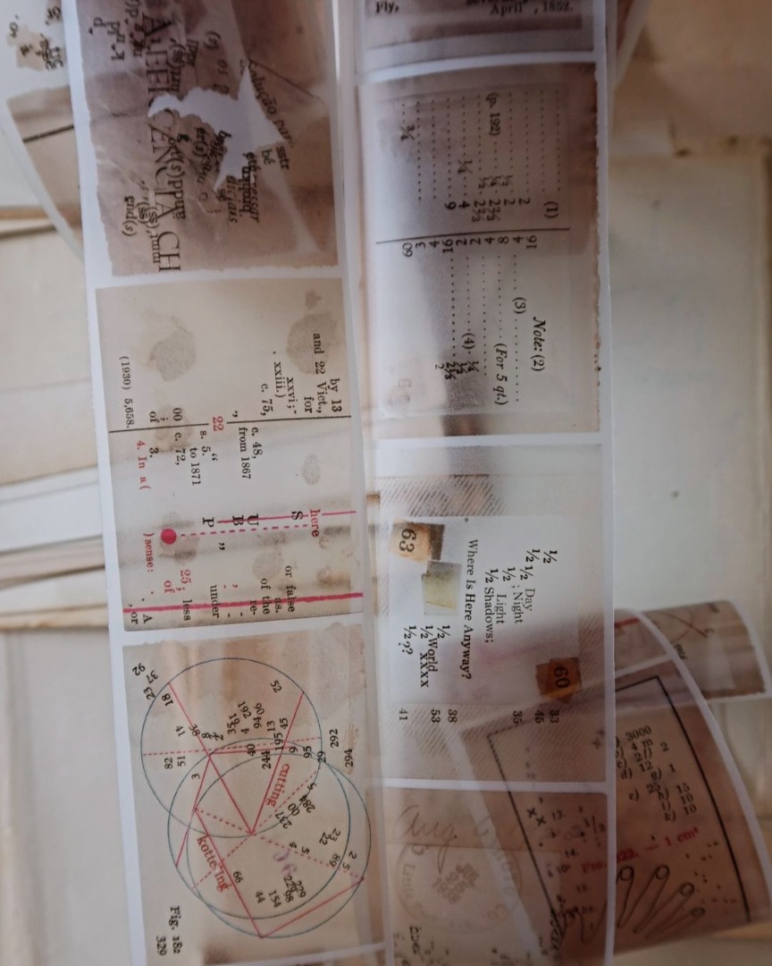 Plus Minus Matte PET Tape - Words