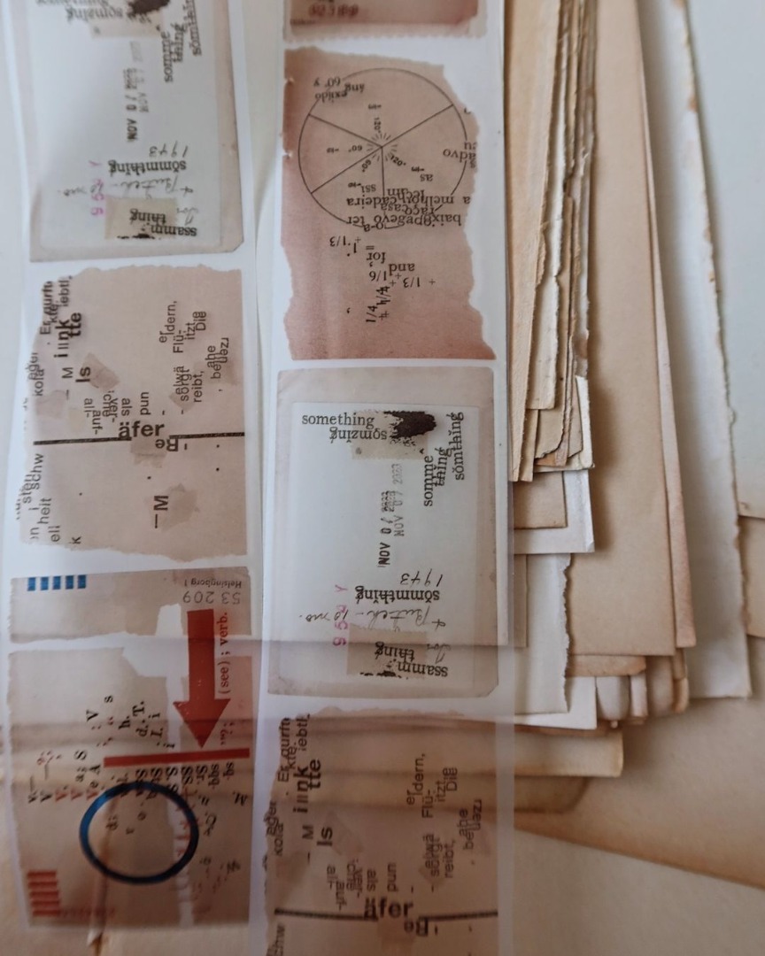 Plus Minus Matte PET Tape - Words