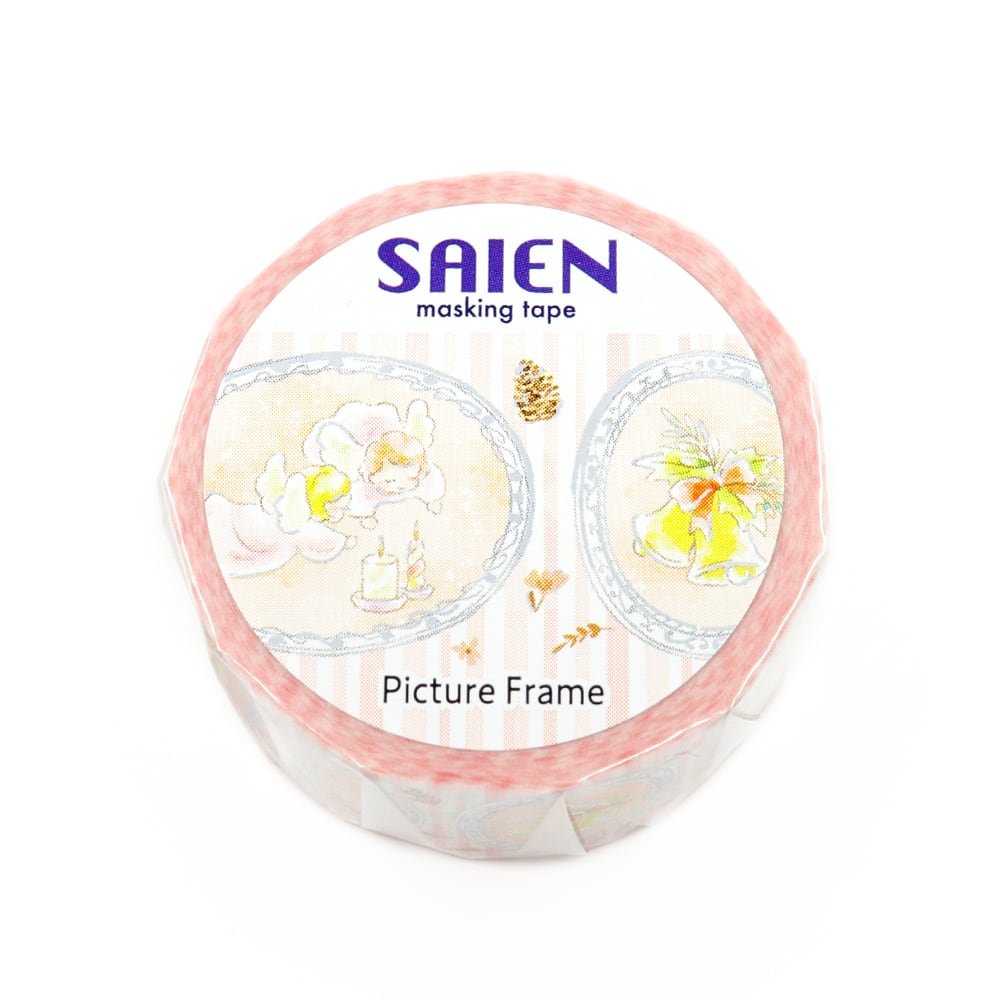 Saien Christmas Washi Tape - Picture Frame