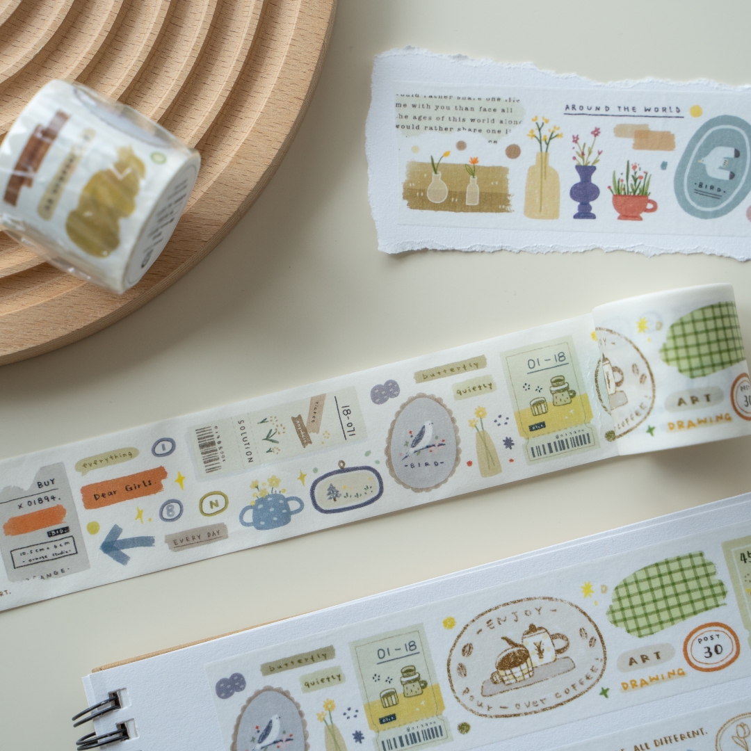 Orange Studio Washi Tape - Retro