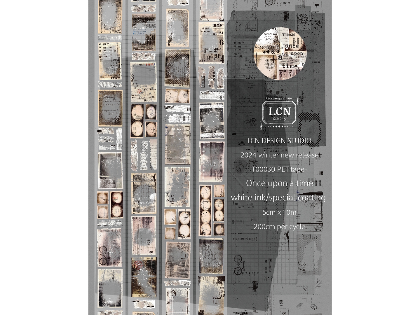 LCN Matte PET Tape - Once Upon a Time