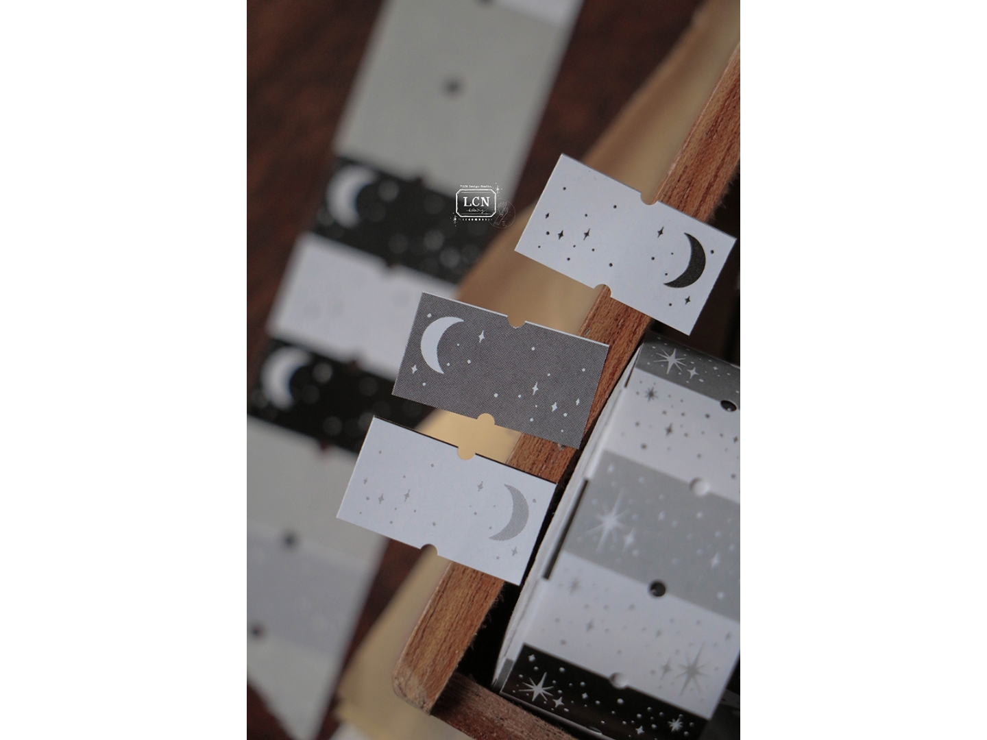 LCN Label Stickers - The Moon