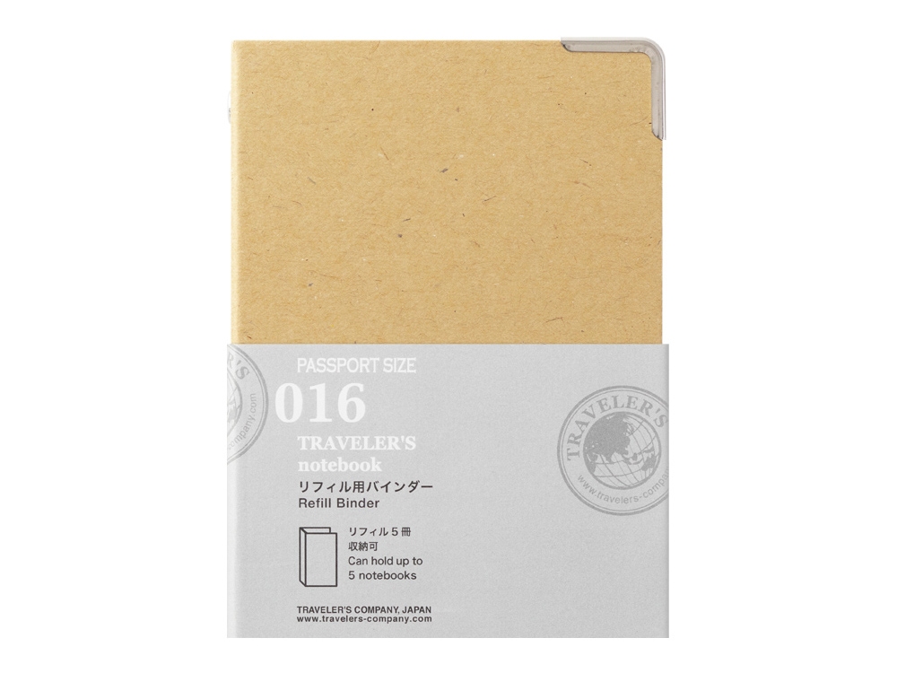 016. Refill Binder Passport Traveler's Notebook