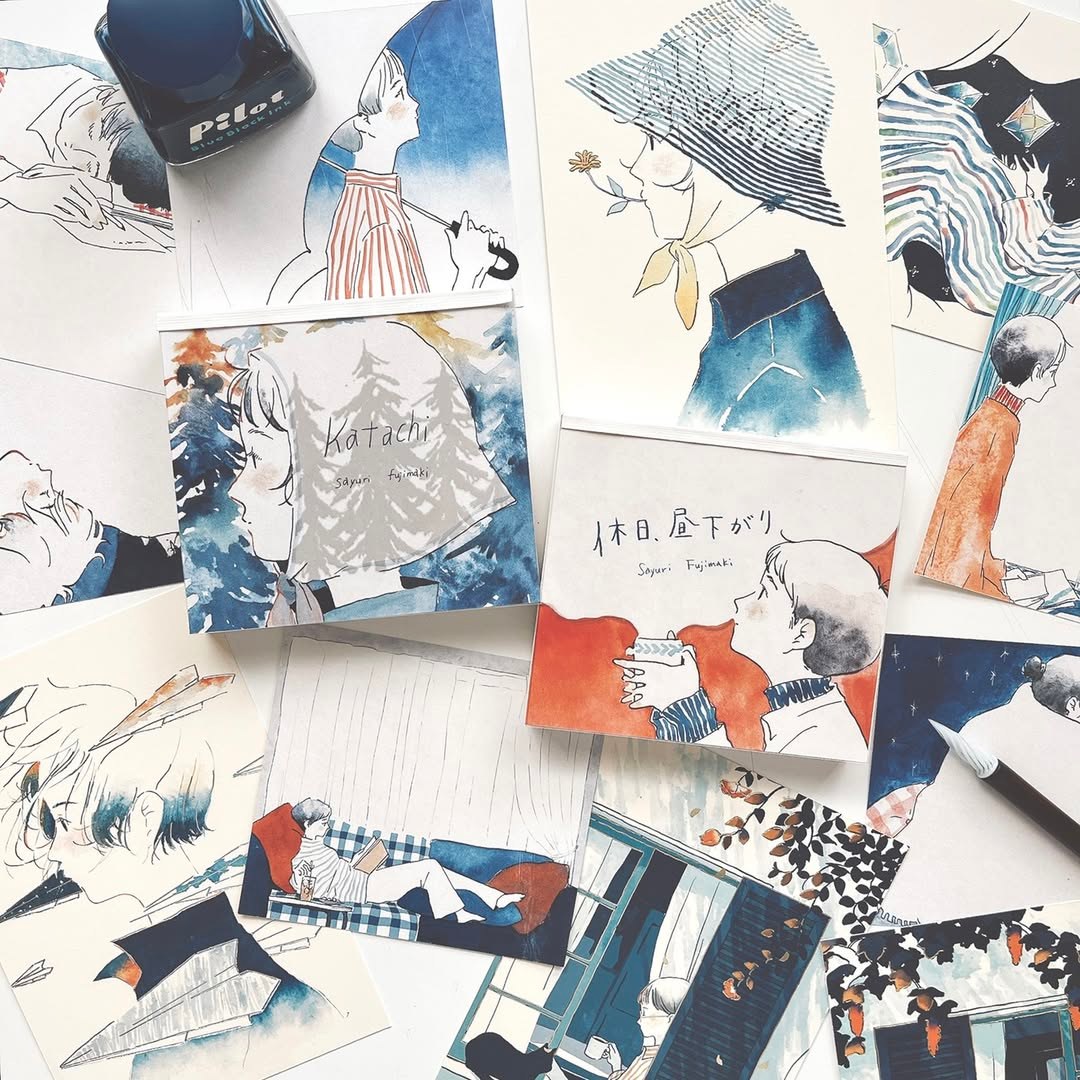 Cozyca x Sayuri Fujimaki Memo Pad - Katachi