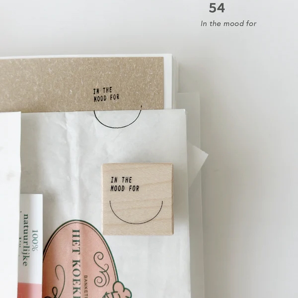 Nyret Rubber Stamp Vol.10 Daily Aesthetic No.54 - In The Mood For