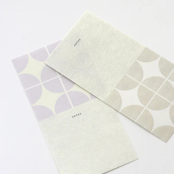 Nyret Frame Memo Pad - Purple And Peach