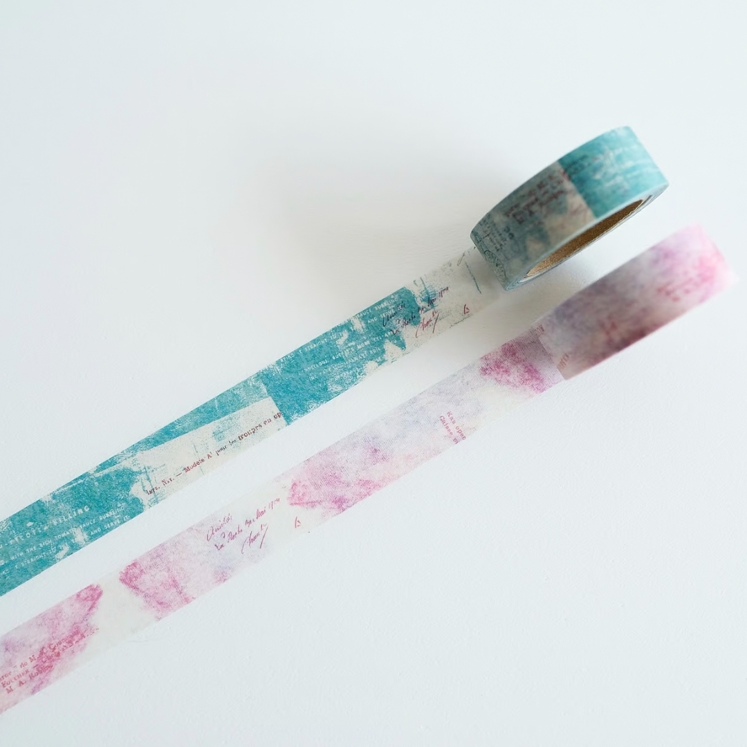 Yohaku Washi Tape Y-158 - Eastern Sky