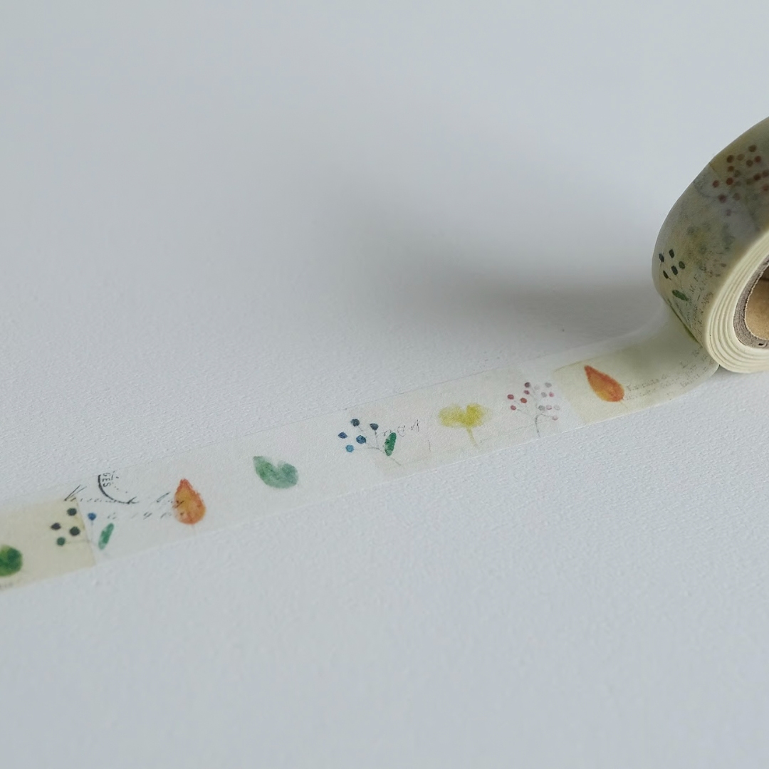 Yohaku Washi Tape Y-160 - Akinoiro